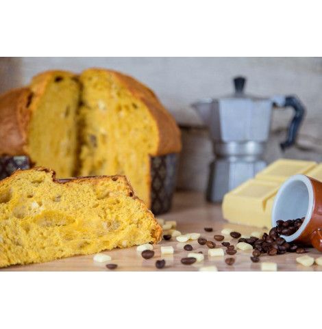 Panettone Cioccolato Bianco e Caffè