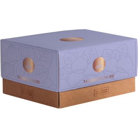 scatola colomba marron noir fiasconaro