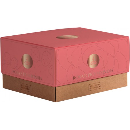 scatola colomba rosa e fico d'india fiasconaro