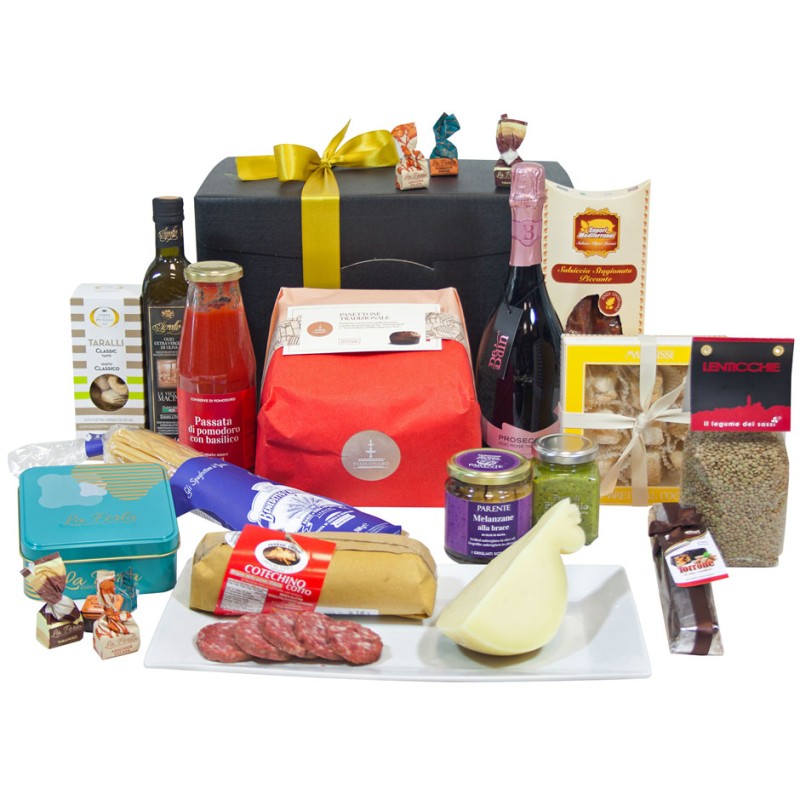 Regalo aziendale con salumi tipici lucani