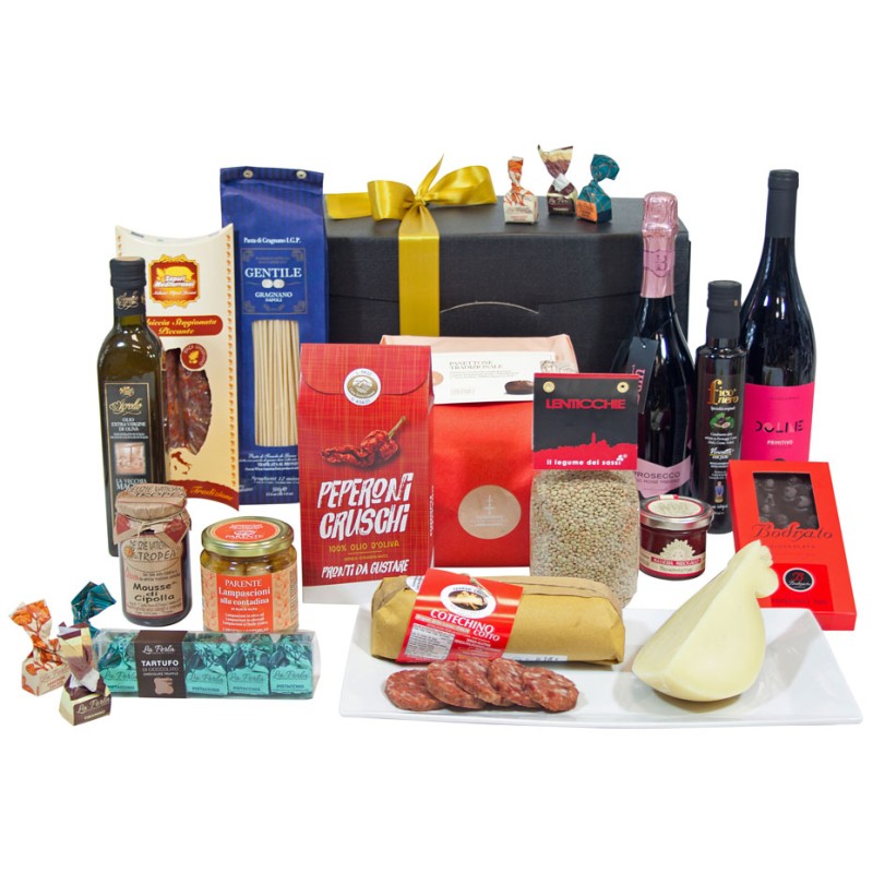 Confezione regalo con olio extravergine di oliva