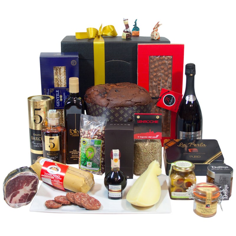Box regalo aziendale personalizzata con prodotti tipici