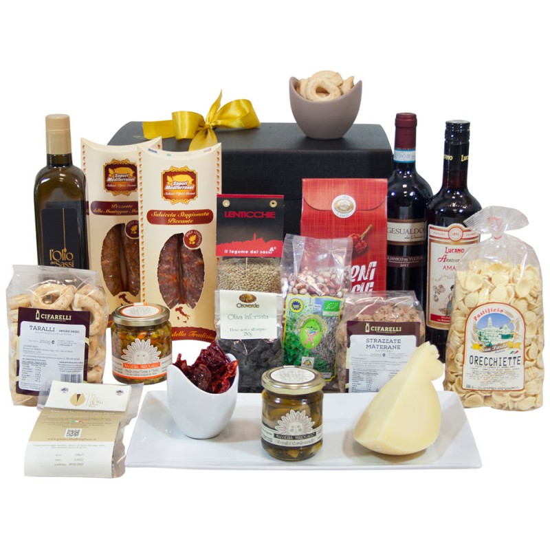 Confezione regalo con dolci tipici regionali