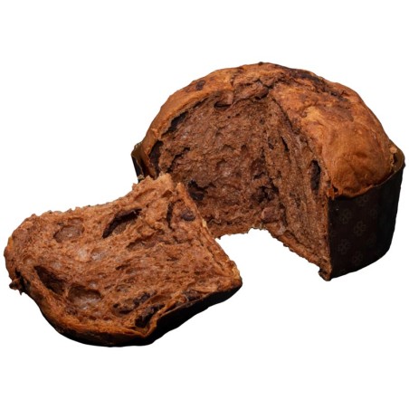 panettone cioccolato tagliato