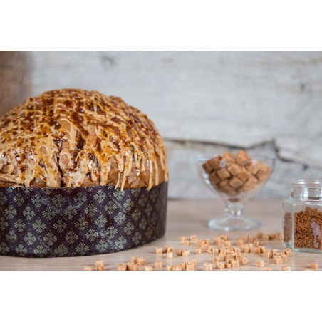 Panettone Artigianale al Caramello Salato - Tiri
