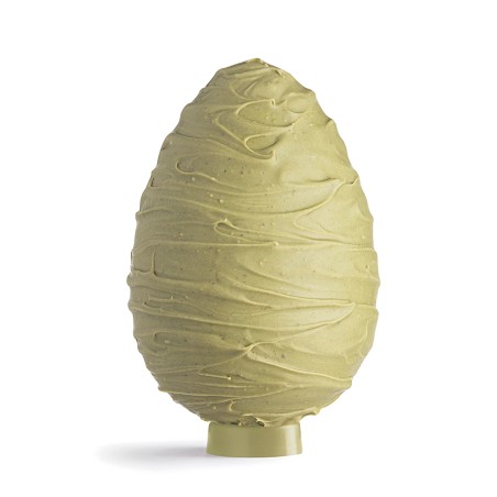 uovo di cioccolato al pustacchio salato
