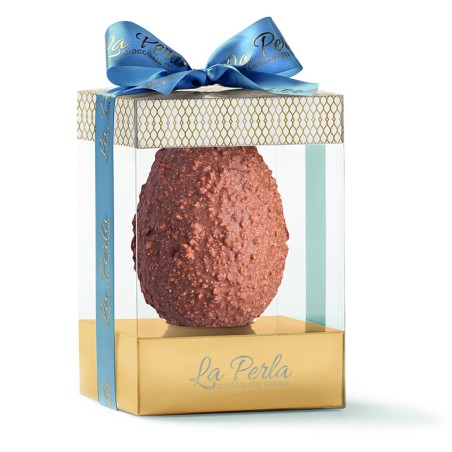 uovo di pasqua al caramello salato e meringa