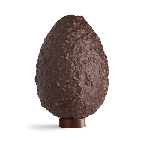 uovo di cioccolato fondente e arancia