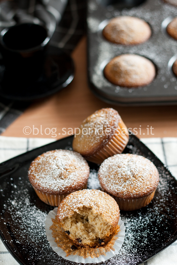 Muffins di grano arso