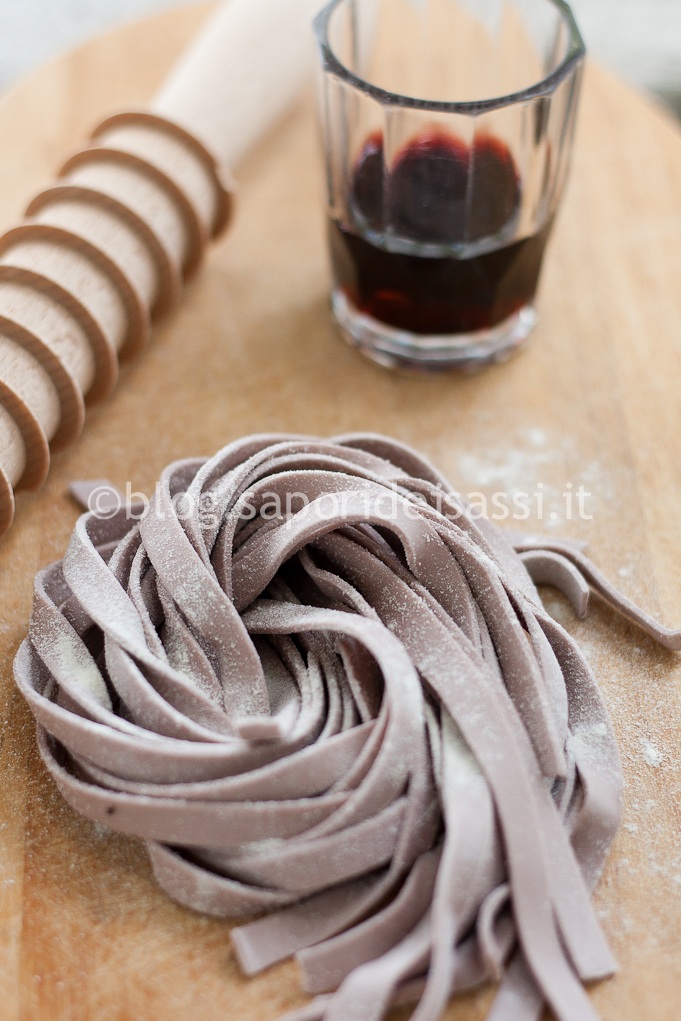 Tagliatelle Aglianico TagliatelleCrudeFirma