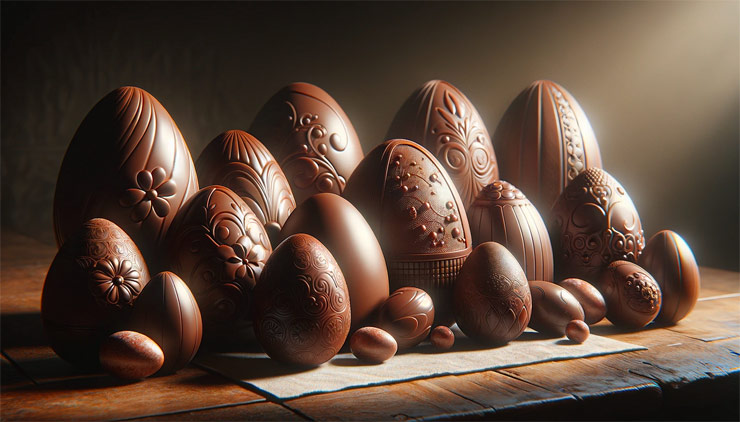 uova di cioccolato
